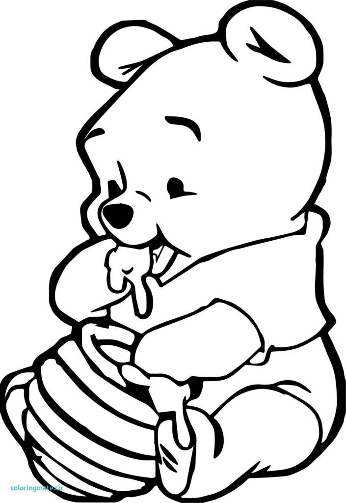 Baby Winnie The Pooh Coloring Pages Get Bubbles 705x1024 Baby Winnie The Pooh Coloring Pages Get Bubbles