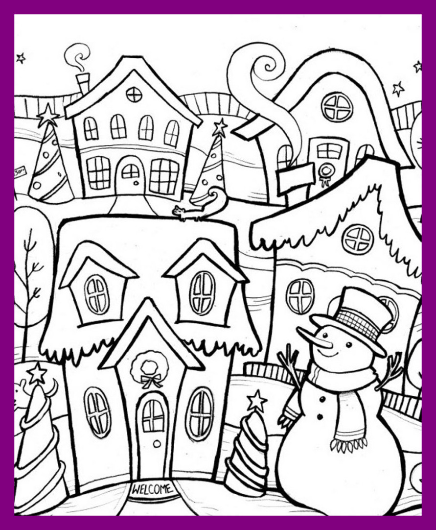 Disney Winter Coloring Pages at GetColorings.com | Free printable