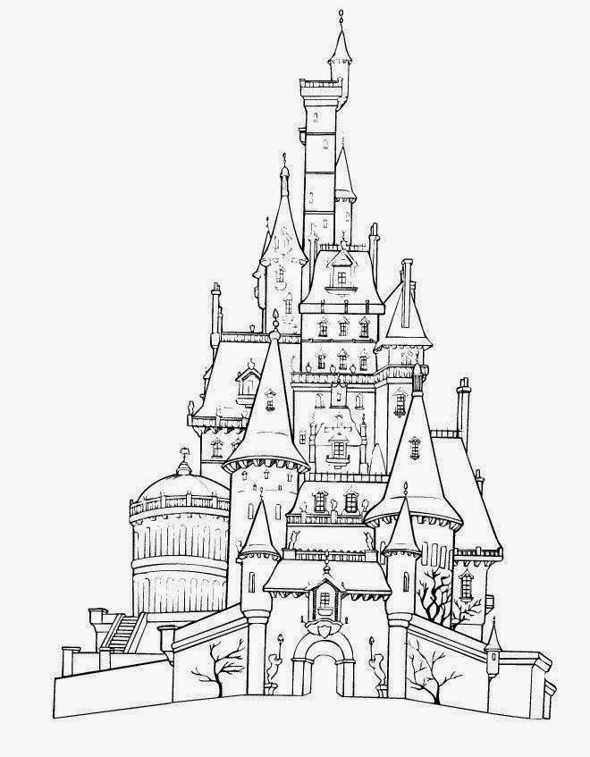 Disney World Coloring Pages 660x847 Disney World Coloring Pages