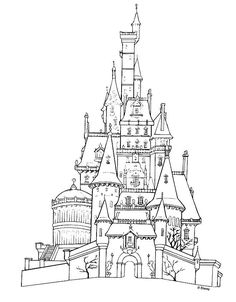 Disneyland Castle Coloring Pages 02 Disney 236x302 Disneyland Castle Coloring Pages 02 Disney