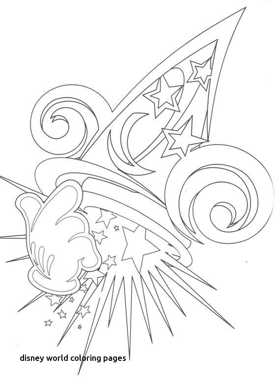 Disney World Coloring Pages
