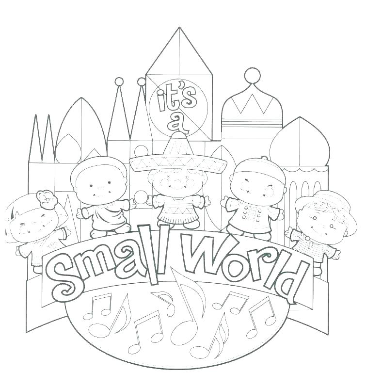 755x800 Walt Disney World Coloring Pages World Coloring Pages World