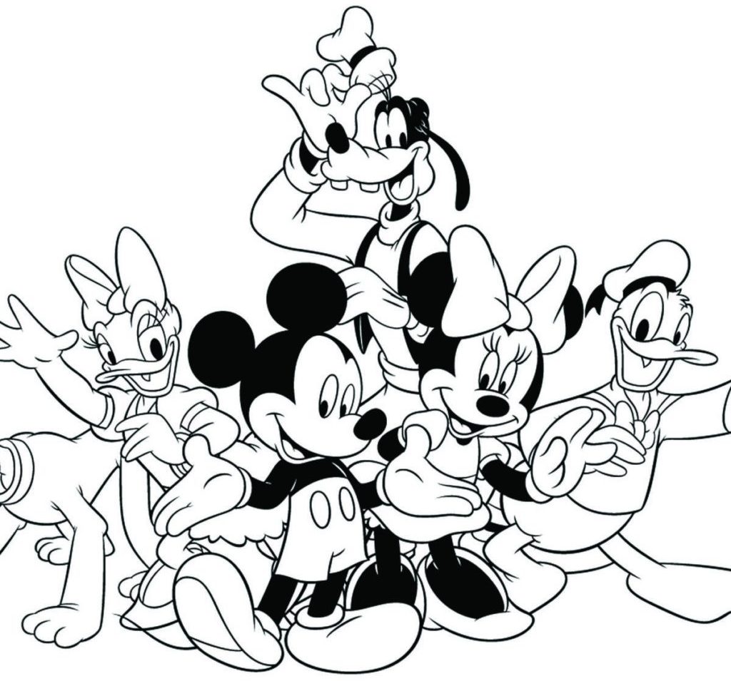 1024x955 Disney World Coloring Pages 1 Colorings World Disney World