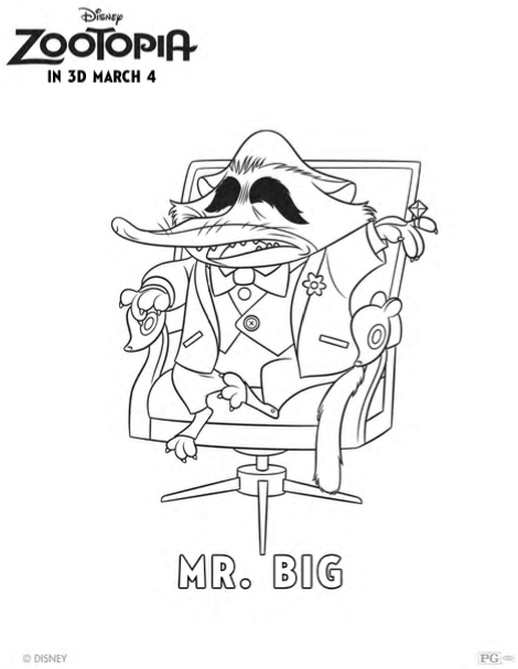 Zootopia Coloring Pages Amp Character Previews Delightful Life 470x607 Zootopia Coloring Pages Amp Character Previews Delightful Life