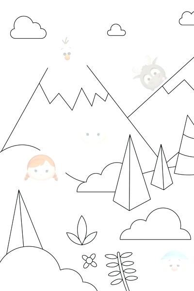 400x600 Coloring Pages Images Free Disneyland Castle