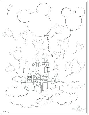 310x400 Disneyland Coloring Pages Castle Coloring Pages Disney Park