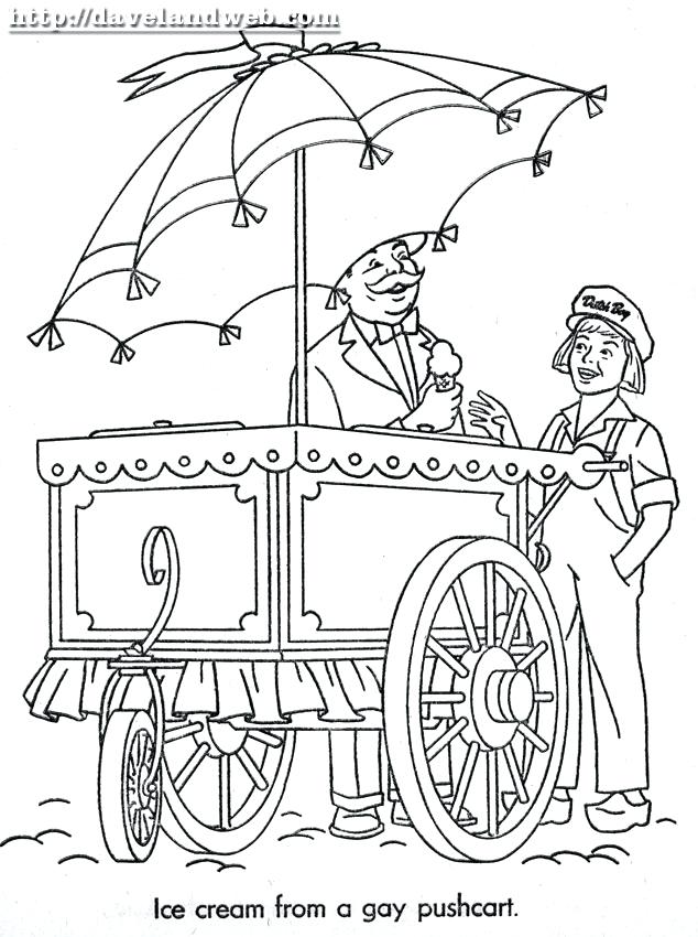 634x850 Disneyland Coloring Page