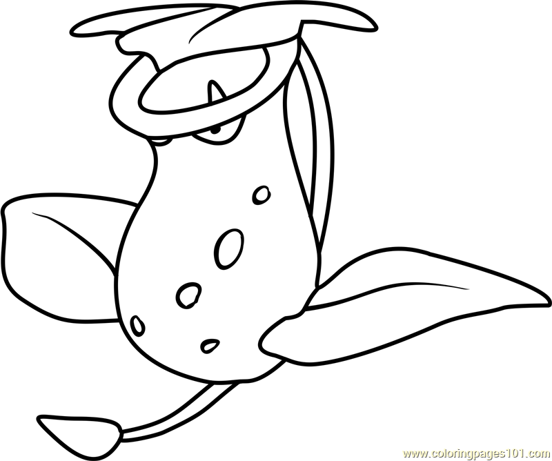 800x668 Victreebel Pokemon Go Coloring Page