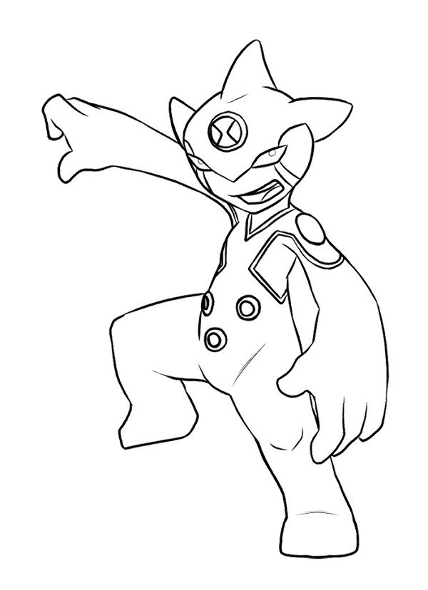 600x828 Ben 10 Coloring Pages Ditto Coloring Kids Ben 10