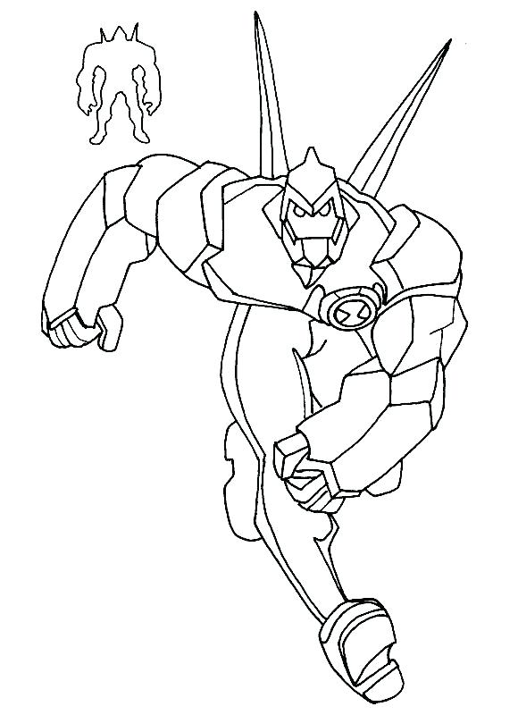 580x800 Ben 10 Coloring Page Coloring Pages G 7 Coloring Page Coloring