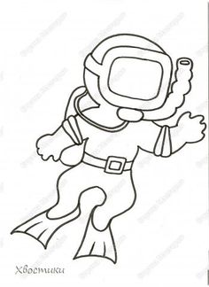 Scuba Diver Under The Sea Coloring Page Ktc Crafts Centers 236x324 Scuba Diver Under The Sea Coloring Page Ktc Crafts Centers
