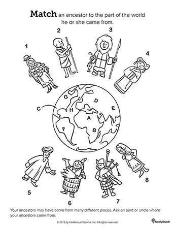 Match Ancestors Around The World 345x447 Match Ancestors Around The World