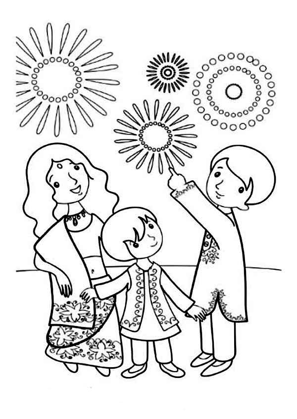 Happy Diwali Coloring Pages 600x848 Happy Diwali Coloring Pages