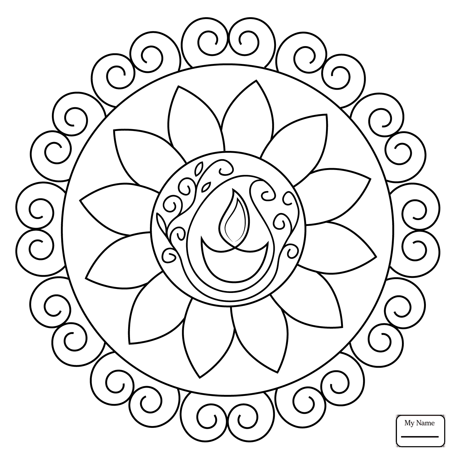 1471x1477 Countries Cultures India Diwali Coloring Pages In 5