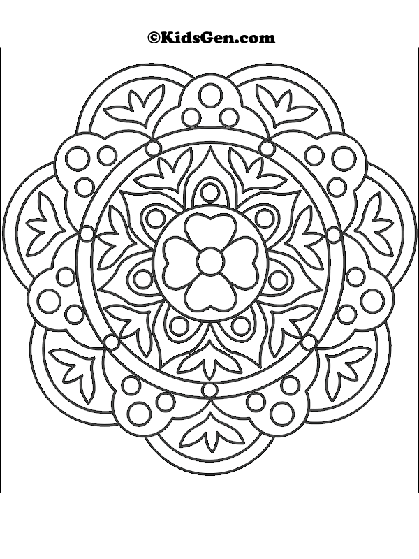 600x800 Diwali Images To Color