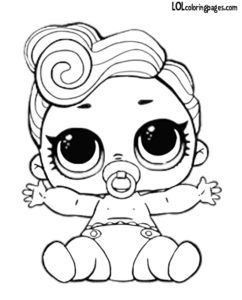 242x300 Lil Dj Coloring Page Lol Surprise Doll Coloring Pages