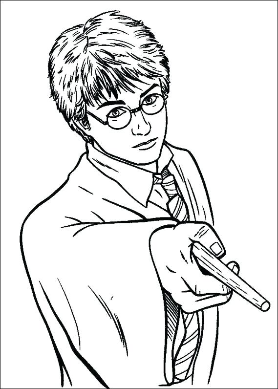 Harry Potter Coloring Pages Harry Potter Colouring Page 2 Harry 569x796 Harry Potter Coloring Pages Harry Potter Colouring Page 2 Harry