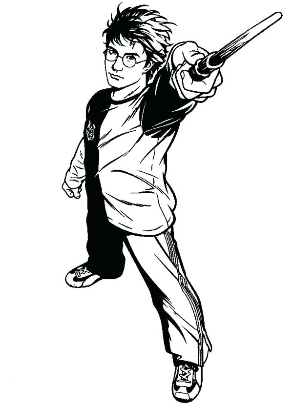 Harry Potter Coloring Pages How To Draw Harry Potter Coloring Page 600x834 Harry Potter Coloring Pages How To Draw Harry Potter Coloring Page