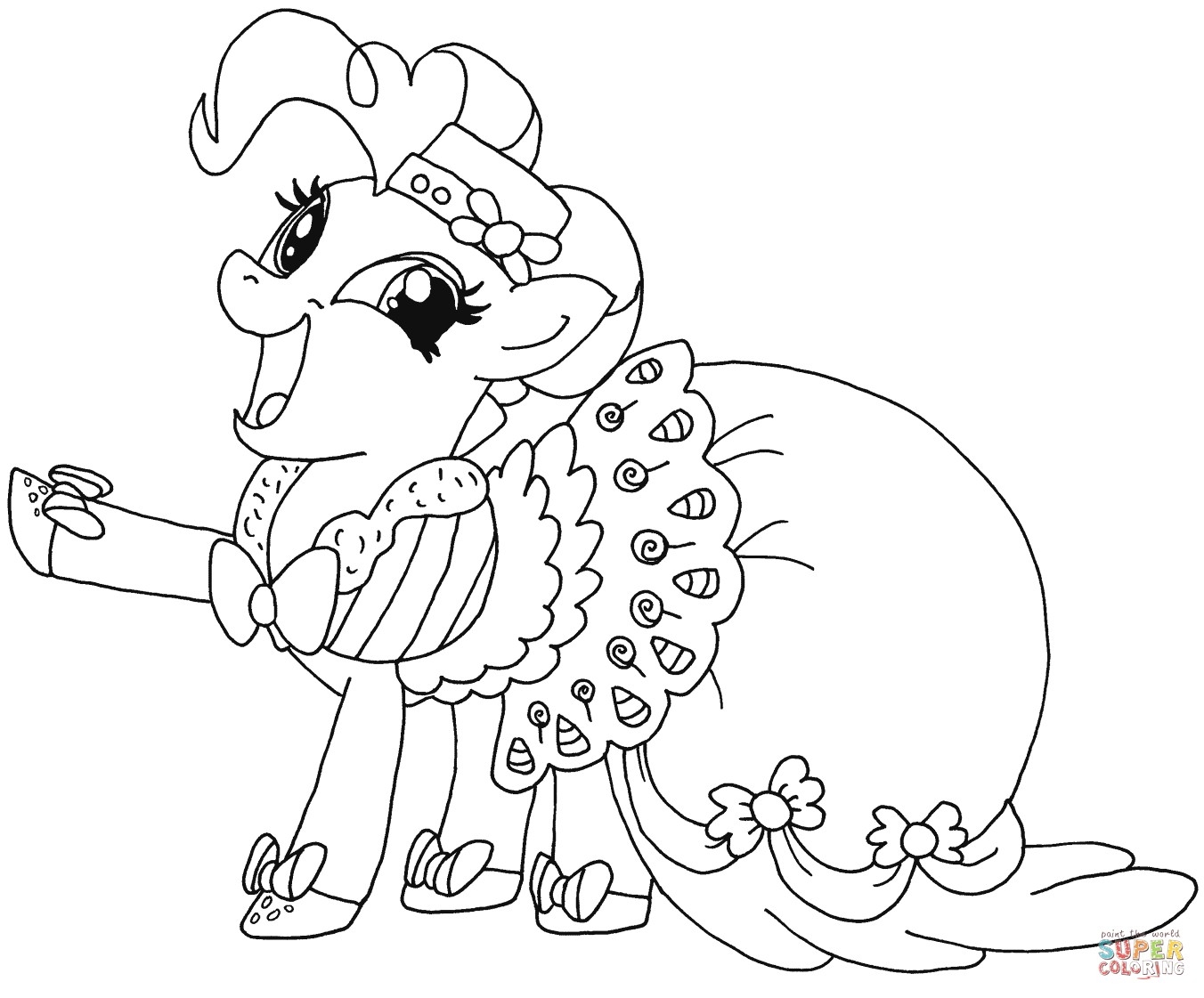 Pinkie Pie Coloring Pages Collection Coloring For Kids 2018 1352x1121 Pinkie Pie Coloring Pages Collection Coloring For Kids 2018