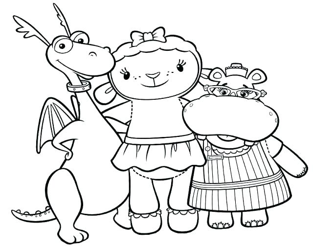 640x507 Doc Mcstuffins Color Pages Free Printable Doc Coloring Pages Doc