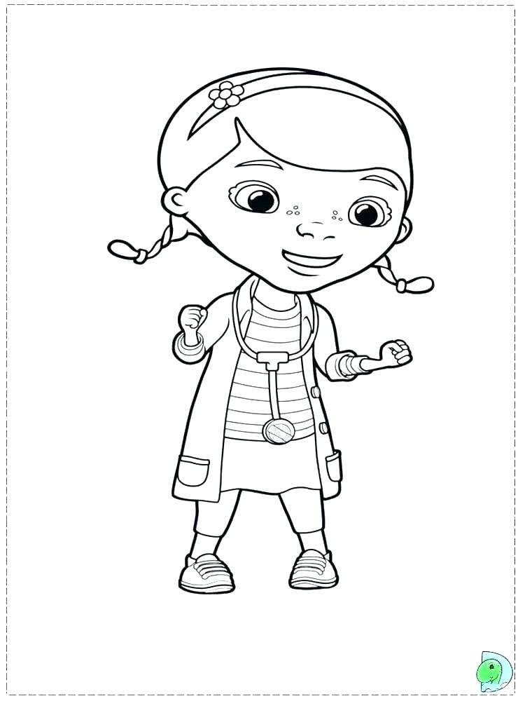 750x1000 Coloring Pages Doc Mcstuffins Doc Color Page Doc Doc Colouring