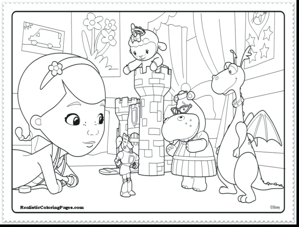 970x737 Coloring Pages Doc Mcstuffins Doc Coloring Pages Doc Coloring