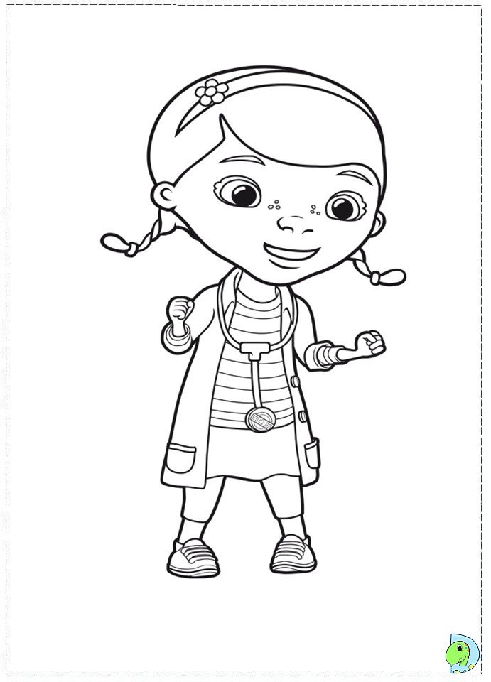 Doc Mcstuffins Christmas Coloring Pages 691x960 Doc Mcstuffins Christmas Coloring Pages