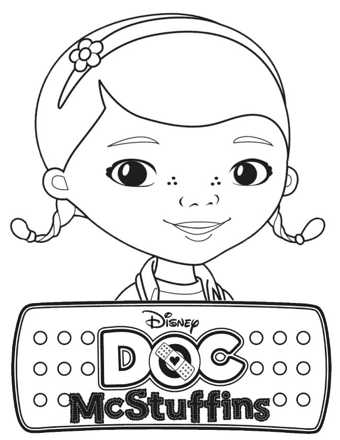 Doc Mcstuffins Christmas Coloring Pages Festival Collections 670x867 Doc Mcstuffins Christmas Coloring Pages Festival Collections