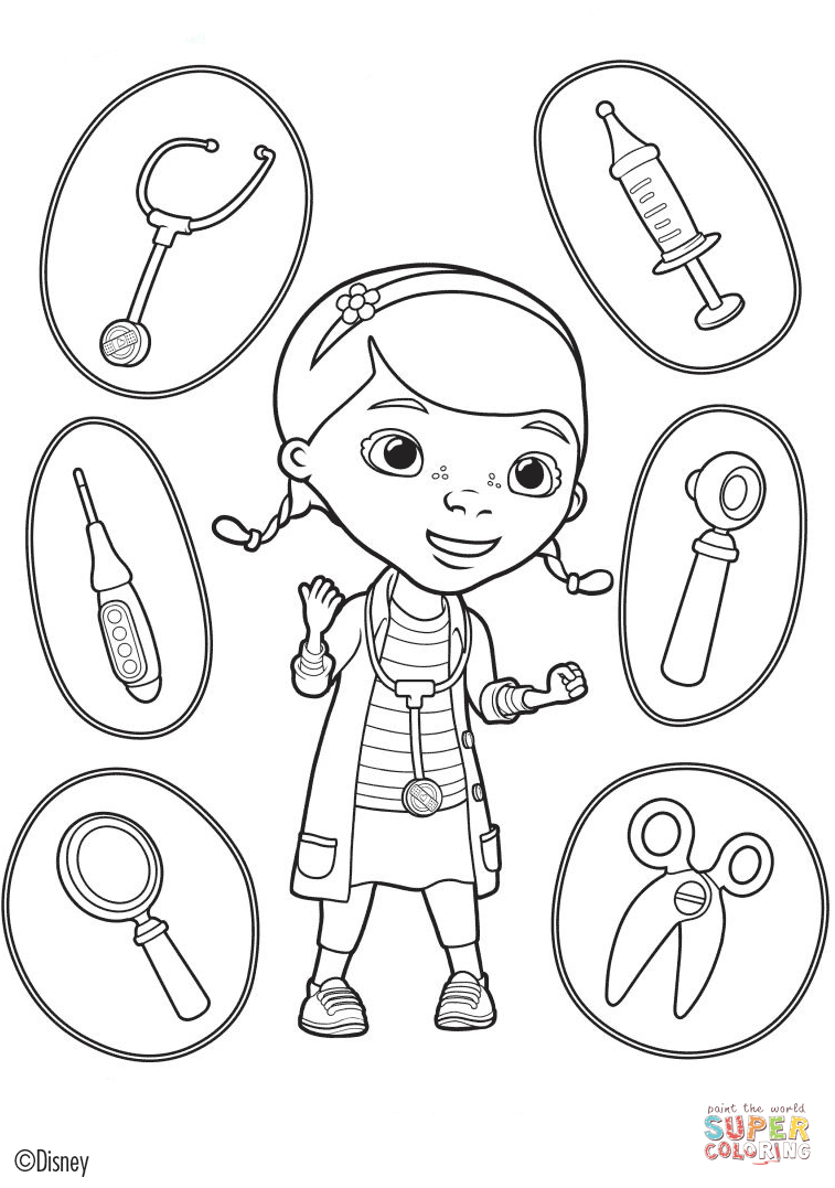 Doc Mcstuffins Coloring Page Mcstuffins Pages Tools For Mcstuffin 757x1077 Doc Mcstuffins Coloring Page Mcstuffins Pages Tools For Mcstuffin