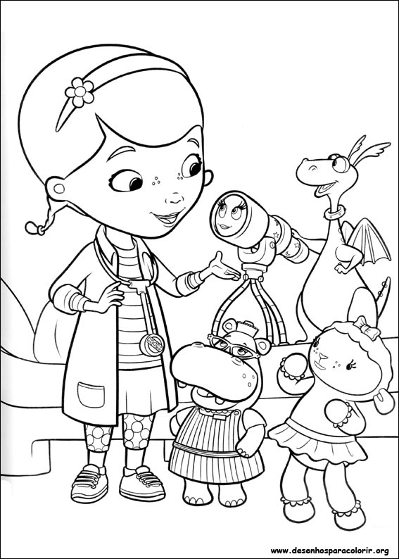 567x794 Doc Mcstuffins Coloring Page Lovely Free Doc Mcstuffins Halloween