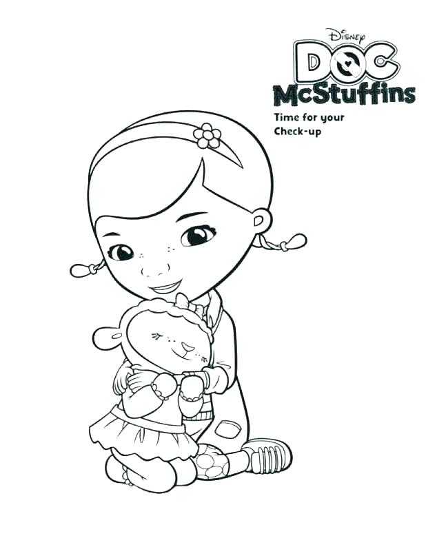 618x794 Doc Mcstuffins Coloring Pages Doctor Coloring Pages Doc Playroom