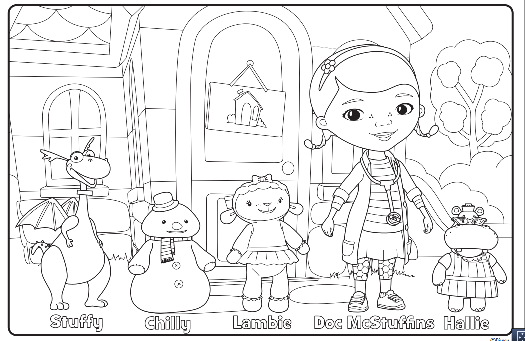 525x341 Doctor Mcstuffins Coloring Pages Tv Show, Print These Free
