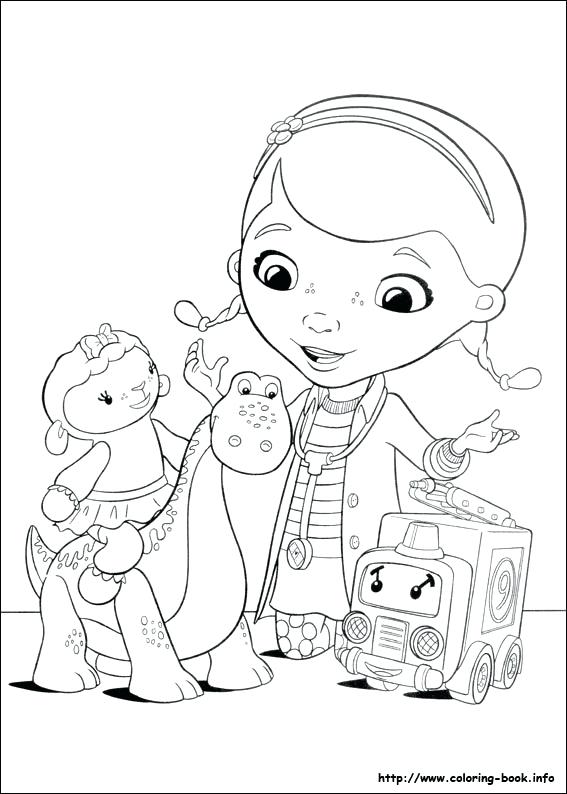 567x794 Doc Mcstuffins Color Page Doc Coloring Pages 9 Doc Pictures