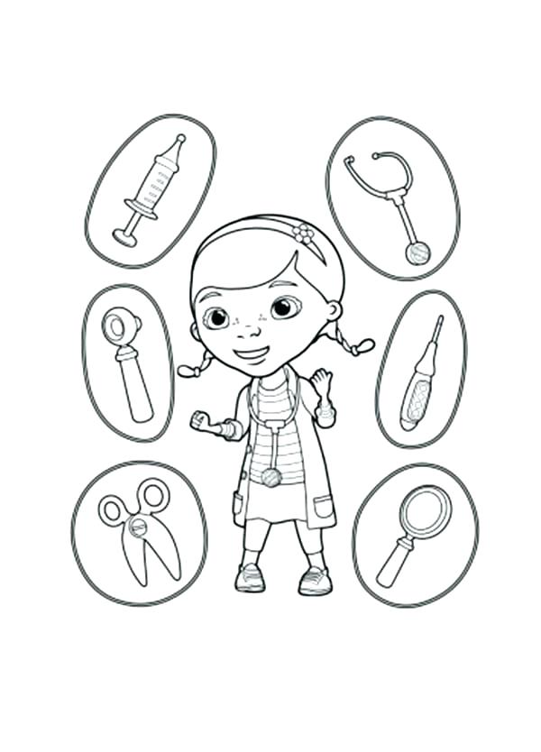 Doc Mcstuffins Color Sheets Doctor Coloring Pages Doc Color Pages 600x834 Doc Mcstuffins Color Sheets Doctor Coloring Pages Doc Color Pages