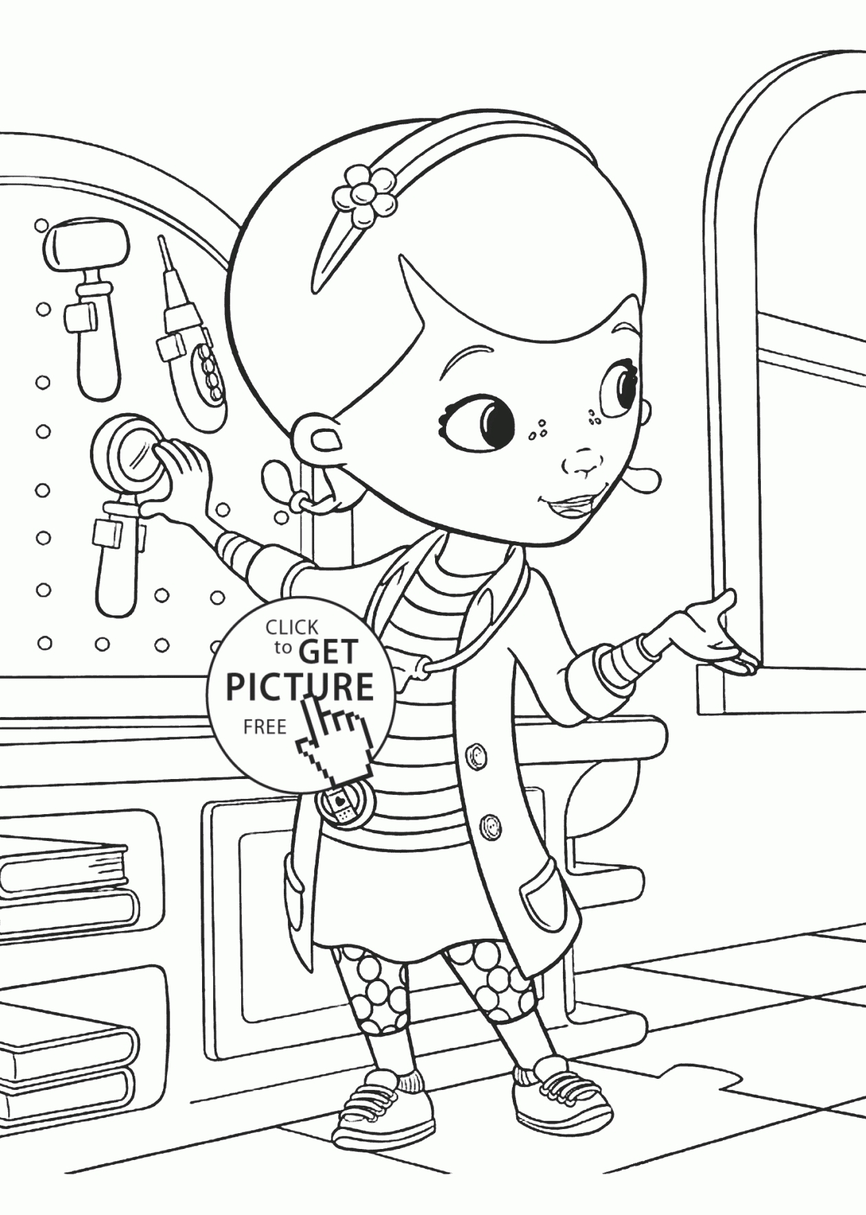 Doc Mcstuffins Printable Coloring Pages Gallery Coloring 1260x1767 Doc Mcstuffins Printable Coloring Pages Gallery Coloring