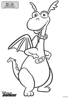 240x340 Doc Mcstuffins Stuffy Coloring Pages