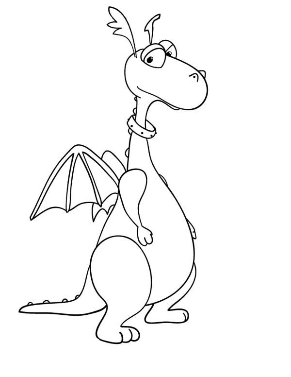 600x776 Stuffy From Doc Mcstuffins Coloring Page