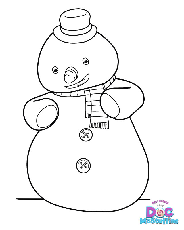 640x800 Doc Mcstuffins Coloring Pages