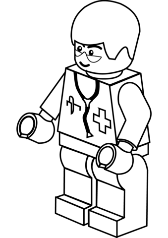 Doctor Coloring Pages Lego Doctor Coloring Page Free Printable 339x480 Doctor Coloring Pages Lego Doctor Coloring Page Free Printable