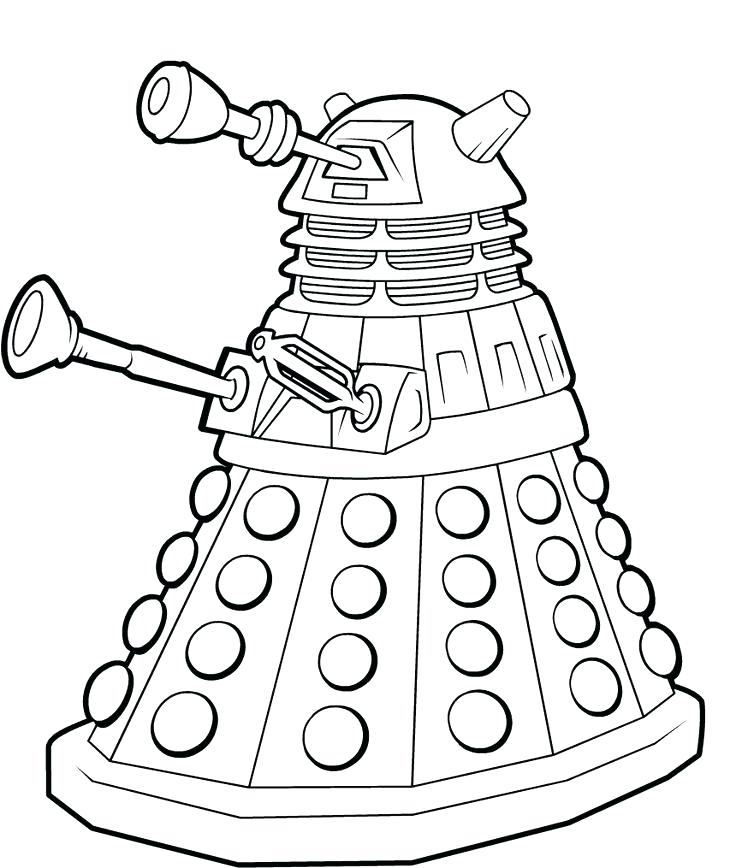 736x868 Doctor Who Coloring Pages Free Doctor Who Coloring Pages Science