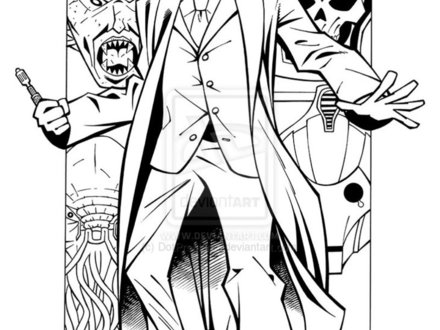 Doctor Who Coloring Pages Tardis