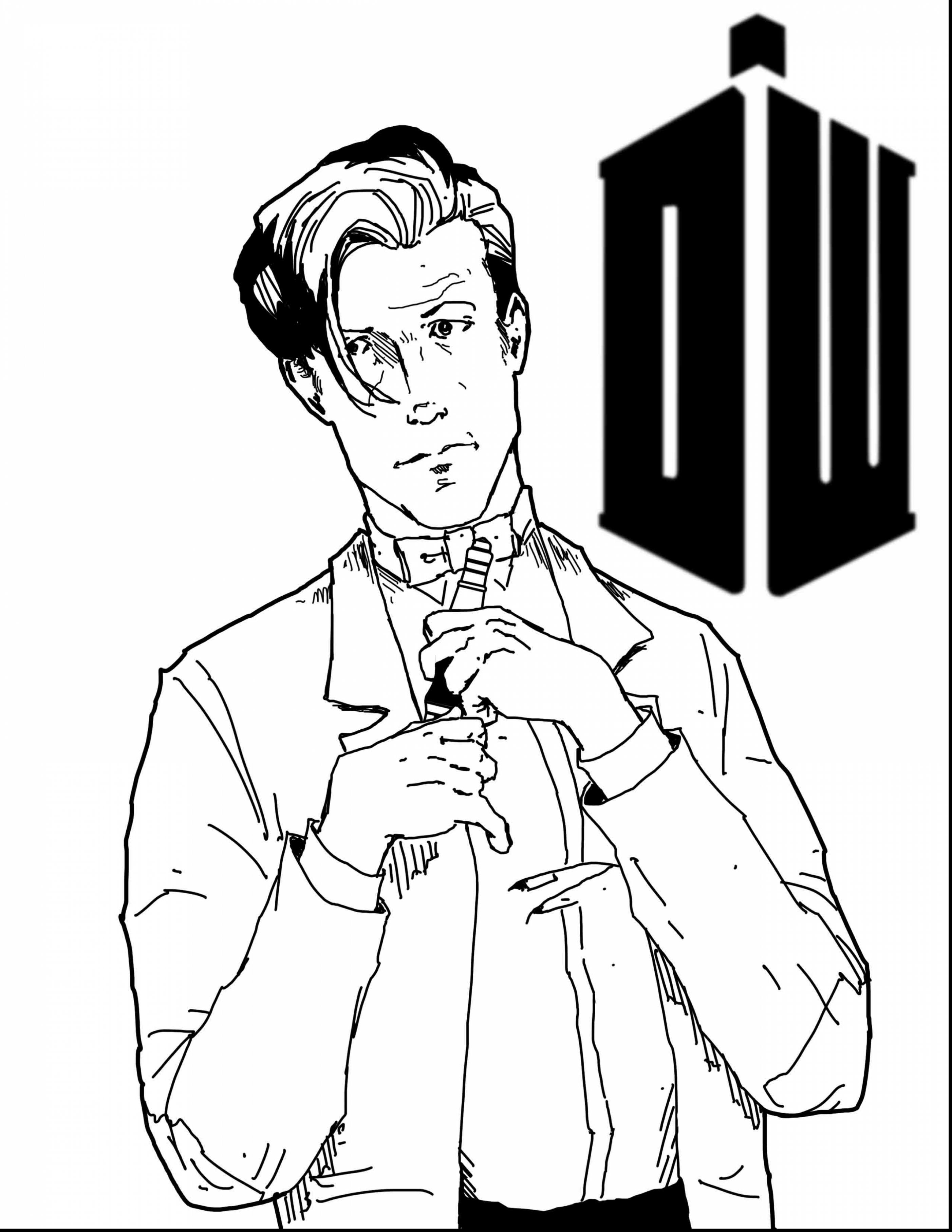 2805x3630 Dr Who Coloring Pages