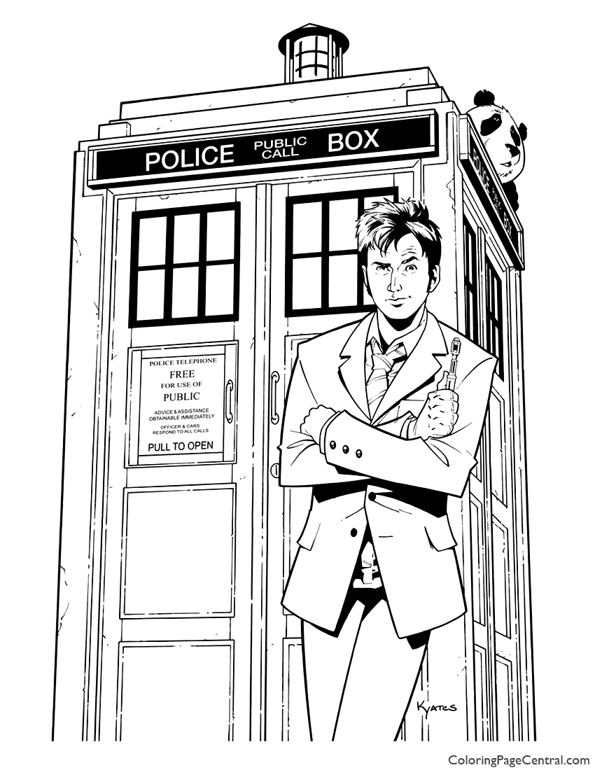 850x1100 Tardis Coloring Page Doctor Who 04 Central Arilitv Dr Who Dr Who