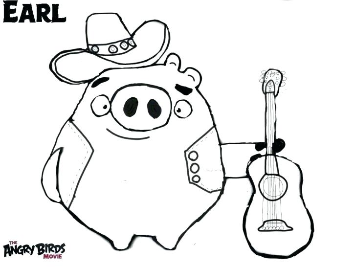 728x546 Angry Birds Coloring Pages Free Medium Size Of Angry Bird Coloring