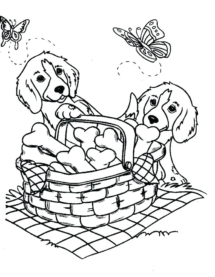 Dog And Puppy Coloring Pages at GetColorings.com | Free printable