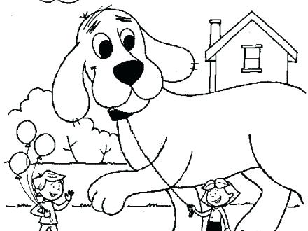Clifford Big Red Dog Coloring Pages Coloring Gallery 440x330 Clifford Big Red Dog Coloring Pages Coloring Gallery