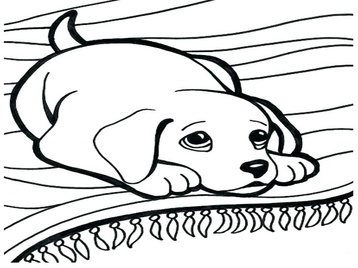 Coloring Page Of Dog Coloring Collection 728x546 Coloring Page Of Dog Coloring Collection