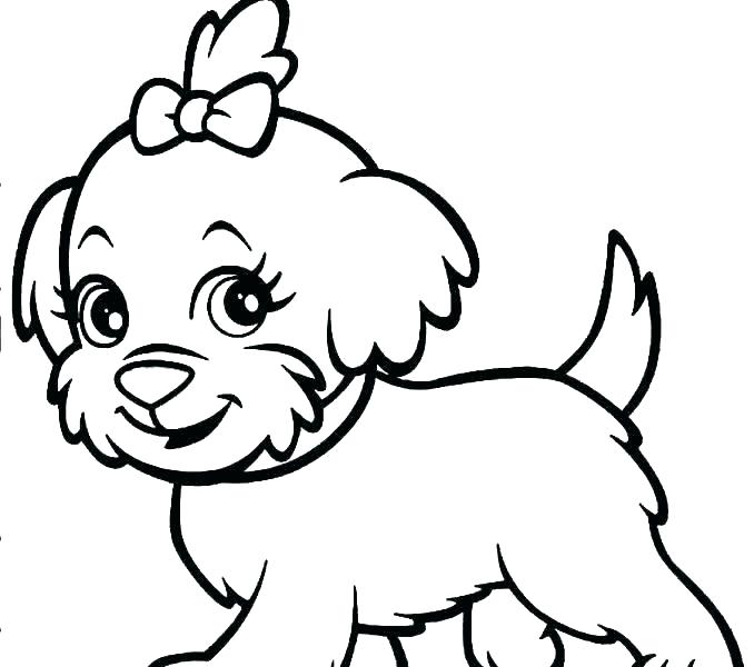 678x600 Dogs Coloring Pages Realistic Dog Coloring Pages Cute Dogs