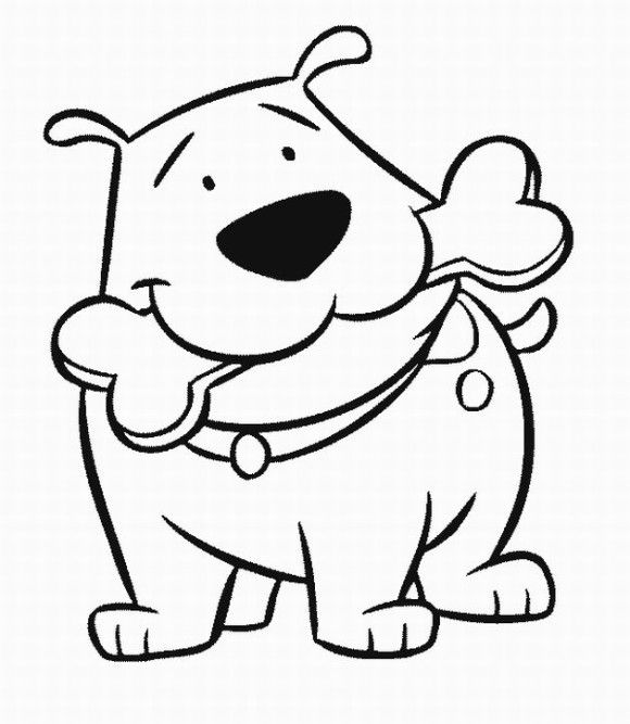 Coloring Pages Of Dogs Printable 580x667 Coloring Pages Of Dogs Printable