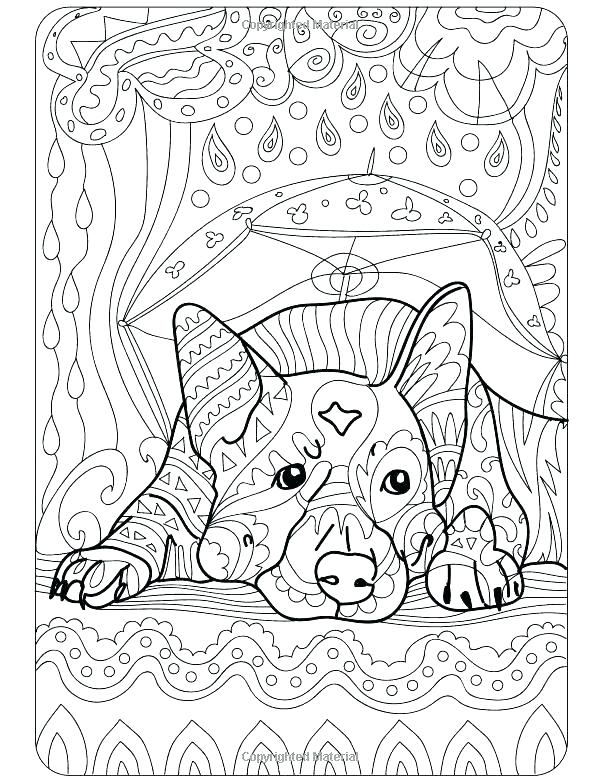 Coloring Pictures Of Dogs Dog Coloring Pages For Adults Free 600x783 Coloring Pictures Of Dogs Dog Coloring Pages For Adults Free